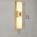 Creative Marble Wall Lamp in Chinese Style for Bedroom, Living Room