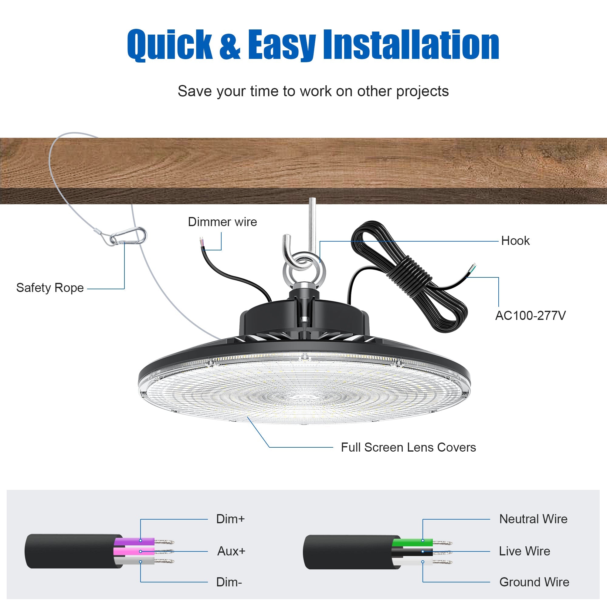 Bagnoli Irpino | LED UFO Shape High Bay Outdoor Light
