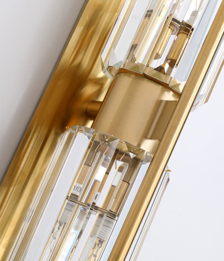 Luxury Crystal Wall Lamp in Chinese Style for Living Room, Bedroom