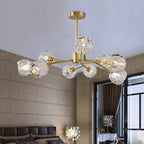 Introd | Luxury Crystal LED Chandelier for Dining Room, Kitchen, Living Room