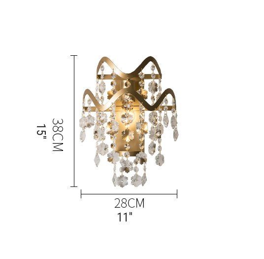 Luxury Wall Lamp in Artistic Style for Living Room, Bedroom