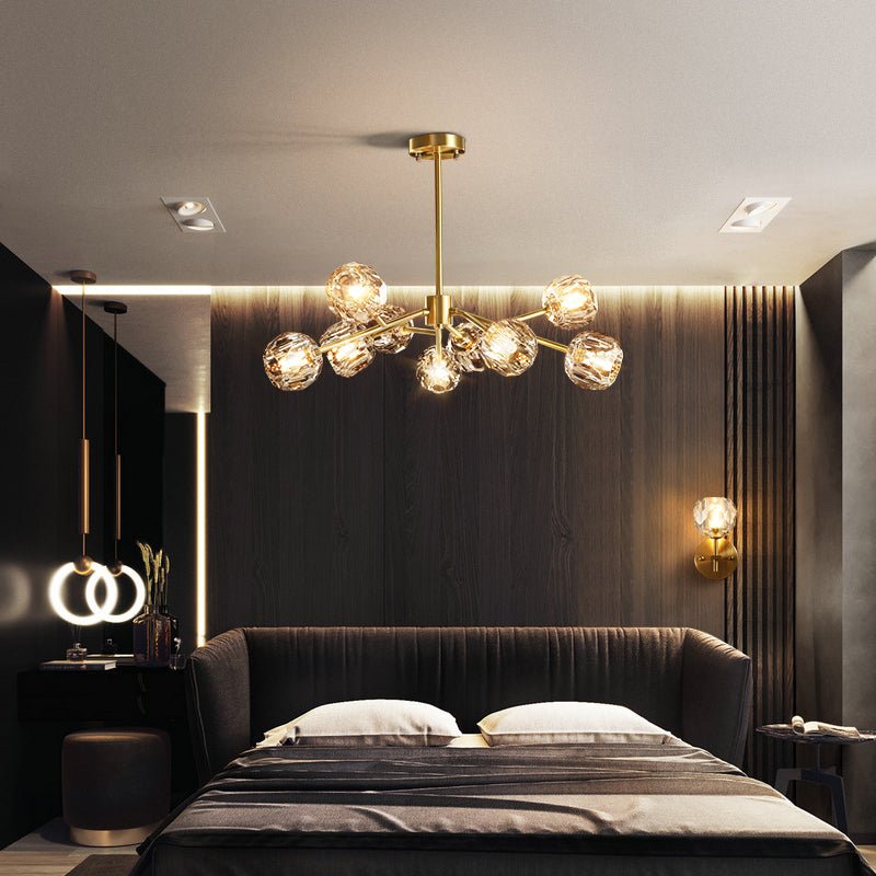 Introd | Luxury Crystal LED Chandelier for Dining Room, Kitchen, Living Room