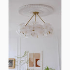 Ali | Luxury Creative Big Flower Shape Glass Chandelier