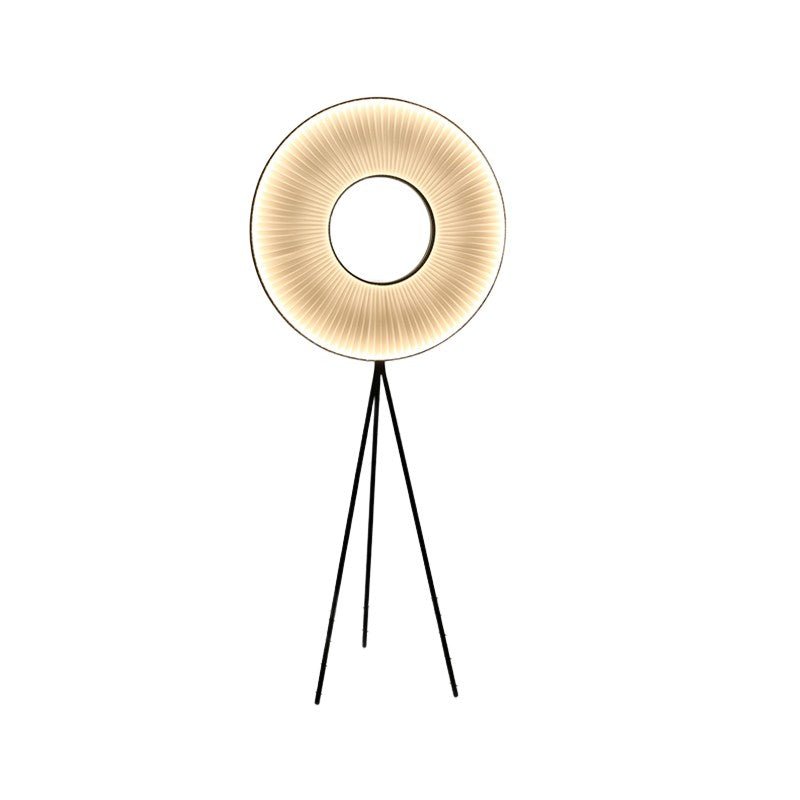 Blatten | Minimalistic LED Lamp With Fabric Pleats