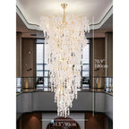 Aidone | Large Luxury Crystal Chandelier For Staircase