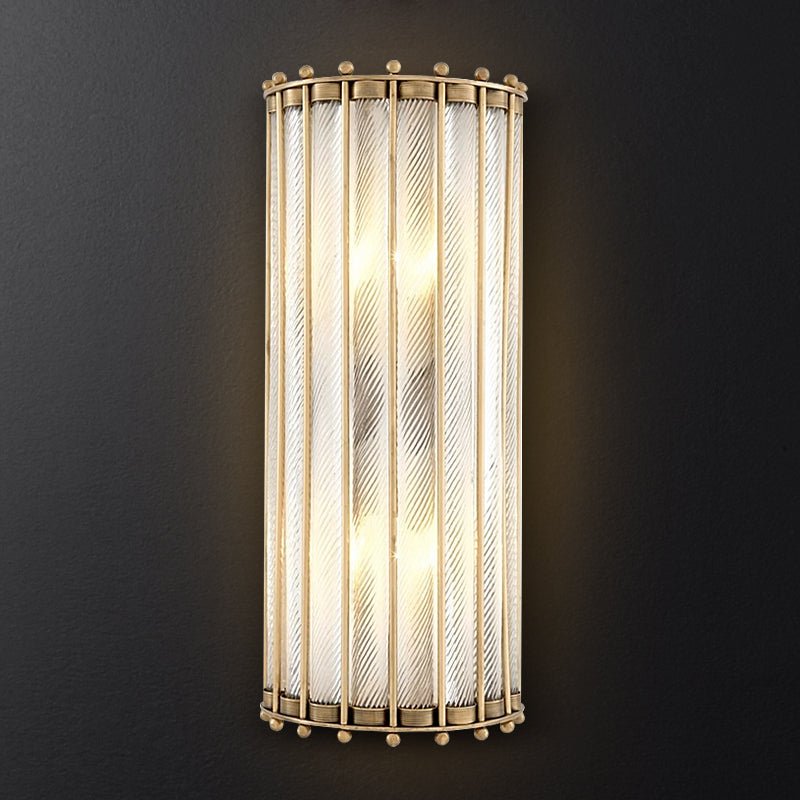 Luxury Glass Wall Lamp in Splendour Style, Living Room, Bedroom