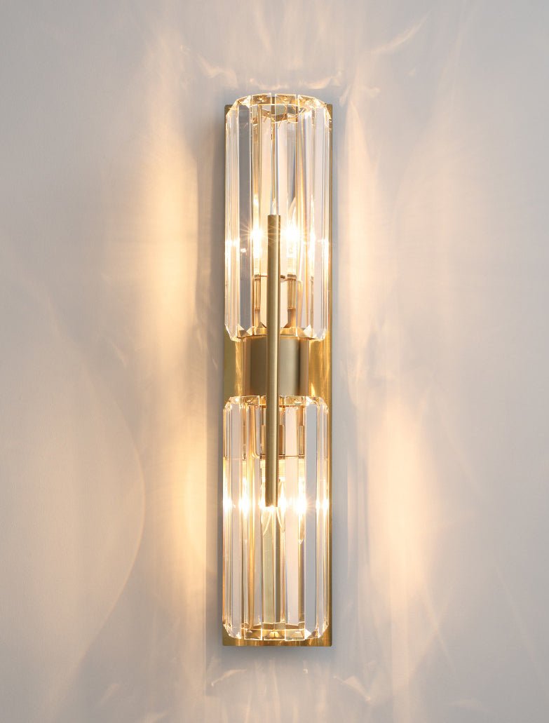 Luxury Crystal Wall Lamp in Chinese Style for Living Room, Bedroom