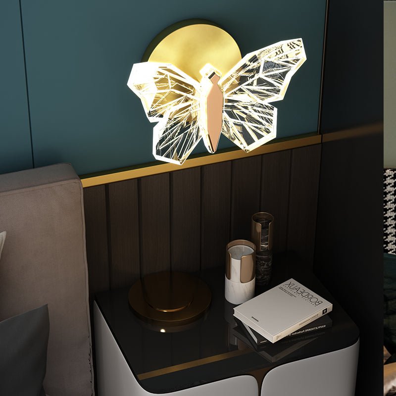Luxury Stylish Light in the Shape of Butterfly for Bedroom, Living Room