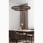 Sion | Modern Minimalistic Aluminium Drum Chandelier