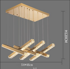 Stainless Steel Pendant Chandelier for Modern Space