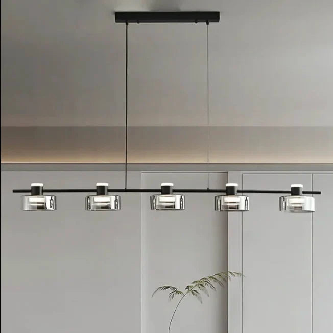 Schüpfen | Modern Minimalistic Glass Cubes Chandelier