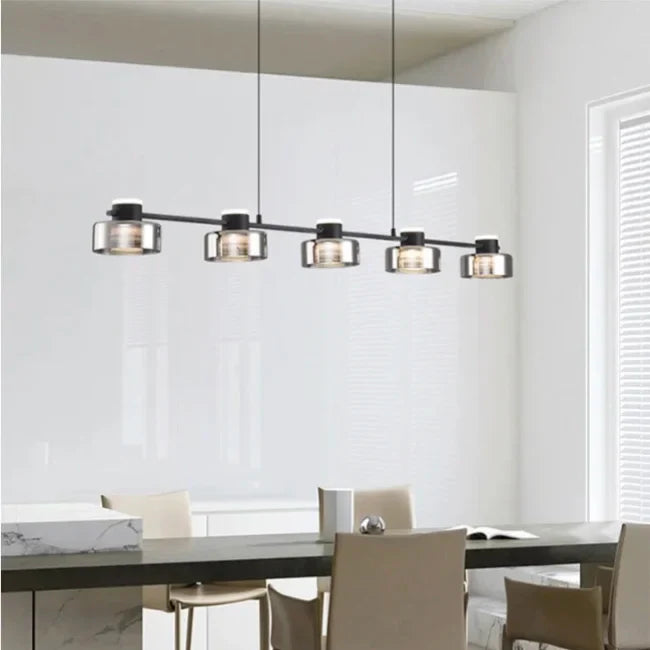 Schüpfen | Modern Minimalistic Glass Cubes Chandelier