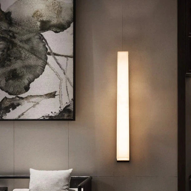 Minimalistic Modern Marble Wall Lamp for Living Room, Bedroom