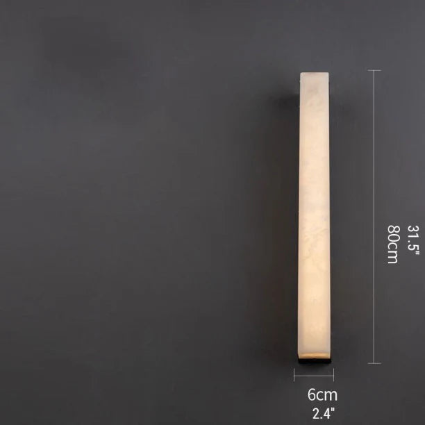 Minimalistic Modern Marble Wall Lamp for Living Room, Bedroom