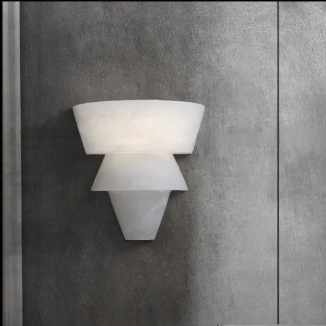 Modern Minimalist Crystal Wall Lamp for Bedroom, Balcony