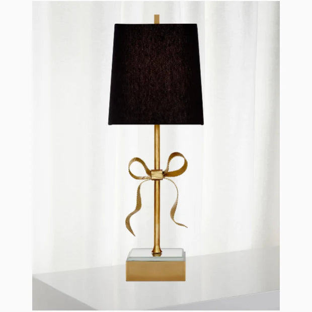 Le Landeron | Retro LED Copper Table Light with a Princess Bow