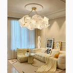 Ali | Luxury Creative Big Flower Shape Glass Chandelier