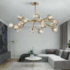 Introd | Luxury Crystal LED Chandelier for Dining Room, Kitchen, Living Room