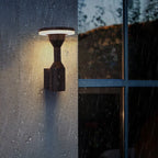 Creative Black Outdoor Waterproof LED Wall Lamp For Balcony, Courtyard, Porch