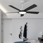 52" Led Ceiling Fan with Plywood Blade and Remote Control