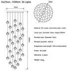 Lenno | Crystal Hanging Light Fixture