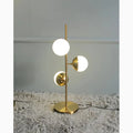 Locarno | Elegant Golden Metal LED Desk Lampshade