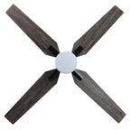52" Ceiling Fan Lamp with Plywood Blade
