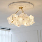 Ali | Luxury Creative Big Flower Shape Glass Chandelier