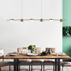 Seranon Minimalistic Black/Gold Pendant Lamp