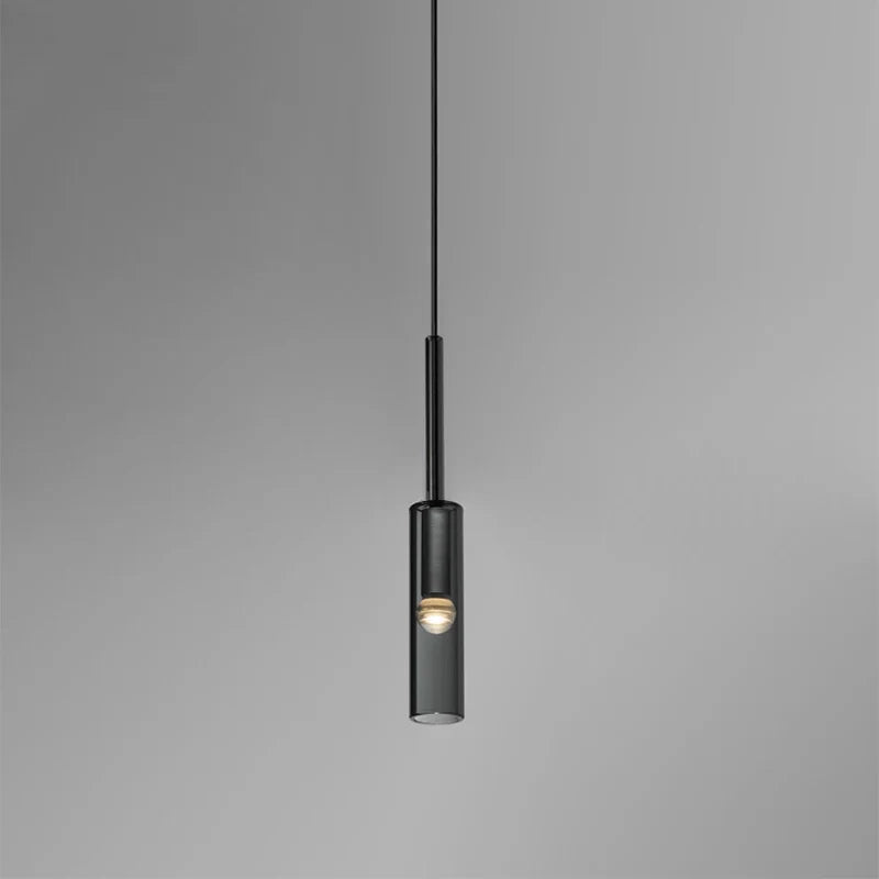 Radiant Stairway Smoky Gray Pendant Chandelier, 10 Lights