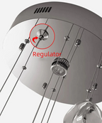 Cernobbio | Staircase Hanging Crystal Lamp