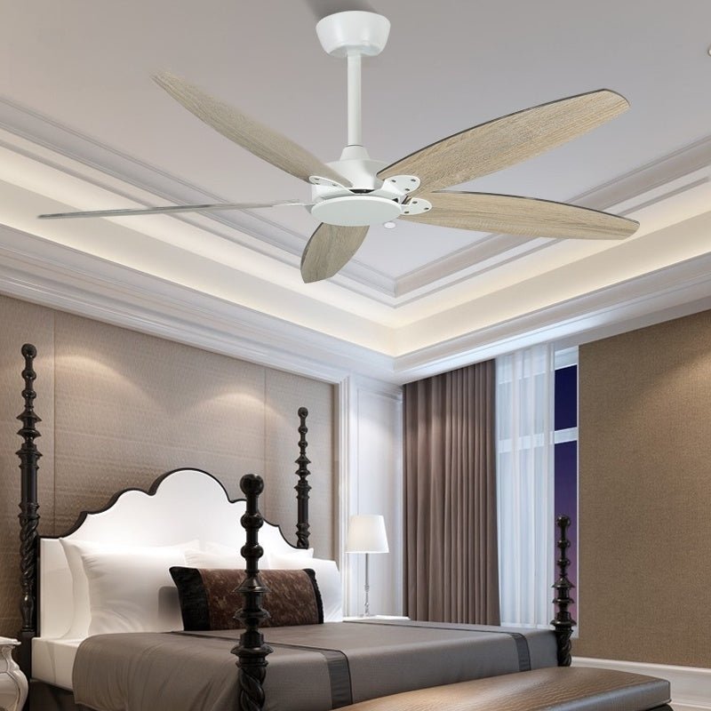 36" Led Ceiling Fan with Lamp, Plywood Blades and Remote Control