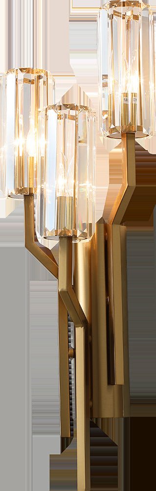 Luxury Crystal Wall Lamp in Chinese Style for Living Room, Bedroom