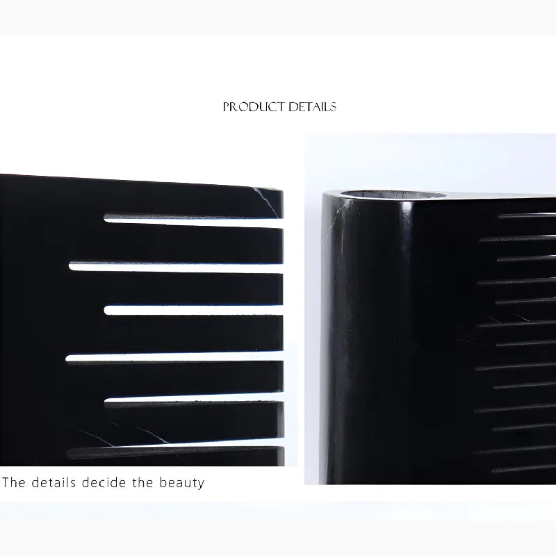 Creative Luxury Polished Marble Flower Vase