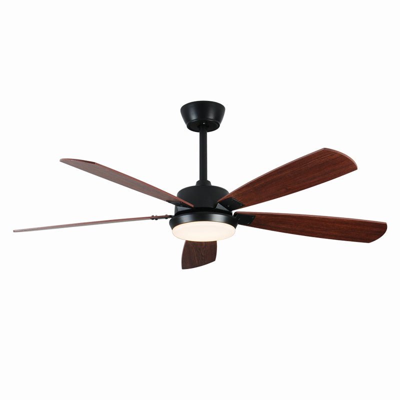 42" LED Ceiling Fan with Lamp and 5 Plywood Blades