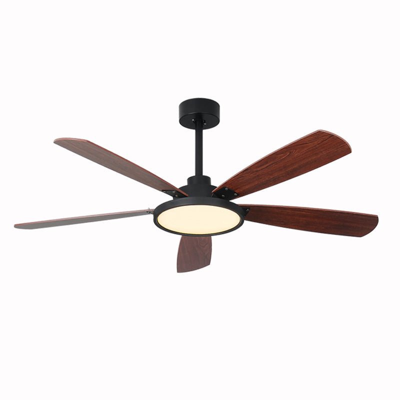 52" Indoor Led Ceiling Fan with Lamp and Remote Control
