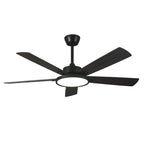 52" Led Ceiling Fan with Plywood Blade and Remote Control