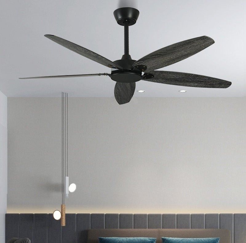 36" Led Ceiling Fan with Lamp, Plywood Blades and Remote Control