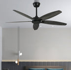 36" Led Ceiling Fan with Lamp, Plywood Blades and Remote Control