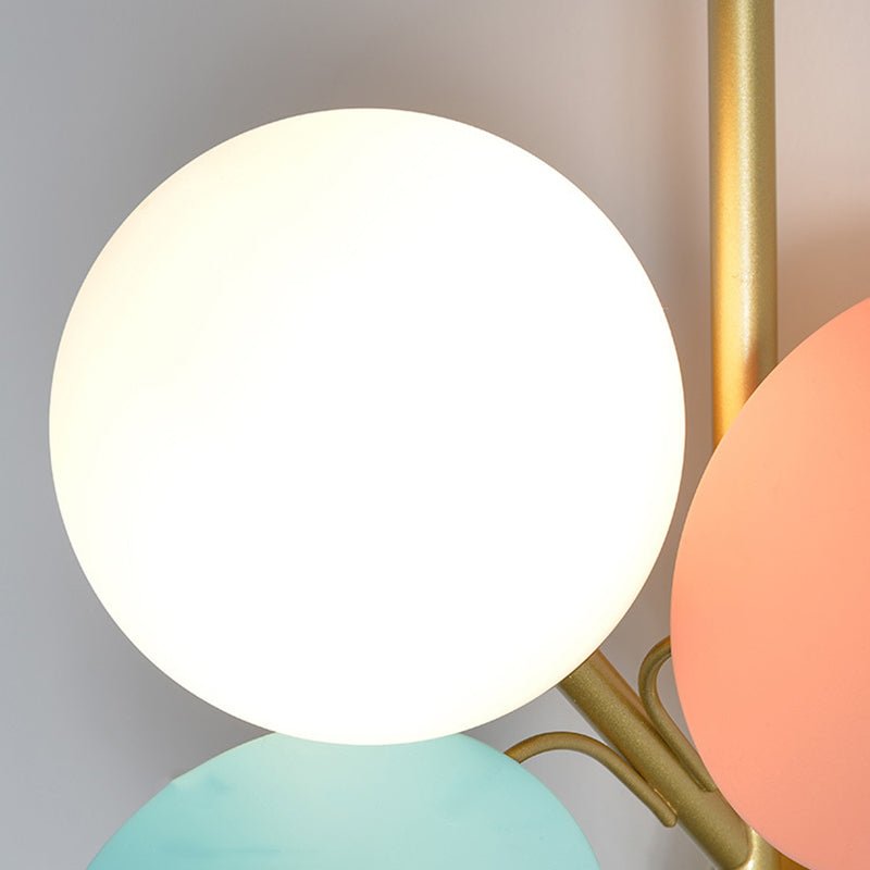 Nordic Multicolor Tree Wall Sconce for Children's Room