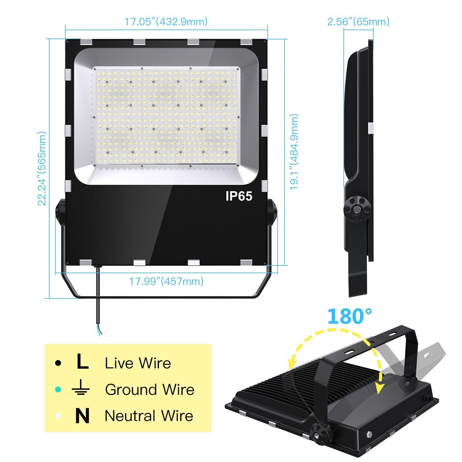 Bagnolo Cremasco | Aluminum LED Outdoor Flood Lighting