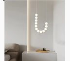 Fluhli | Gentle Pearl Necklace LED Pendant Light