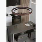 Sion | Modern Minimalistic Aluminium Drum Chandelier