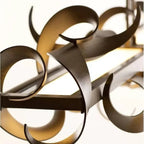 Sarnen | Creative Modern Black Rectangle Chandelier