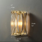 Luxury Glass Wall Lamp in Post Modern Style, Living Room, Bedroom