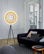 Blatten | Minimalistic LED Lamp With Fabric Pleats