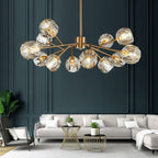 Introd | Luxury Crystal LED Chandelier for Dining Room, Kitchen, Living Room