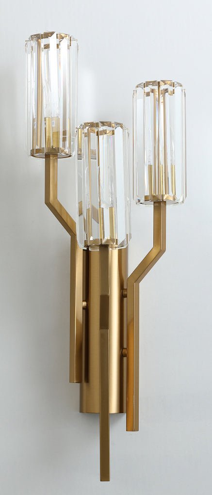 Luxury Crystal Wall Lamp in Chinese Style for Living Room, Bedroom