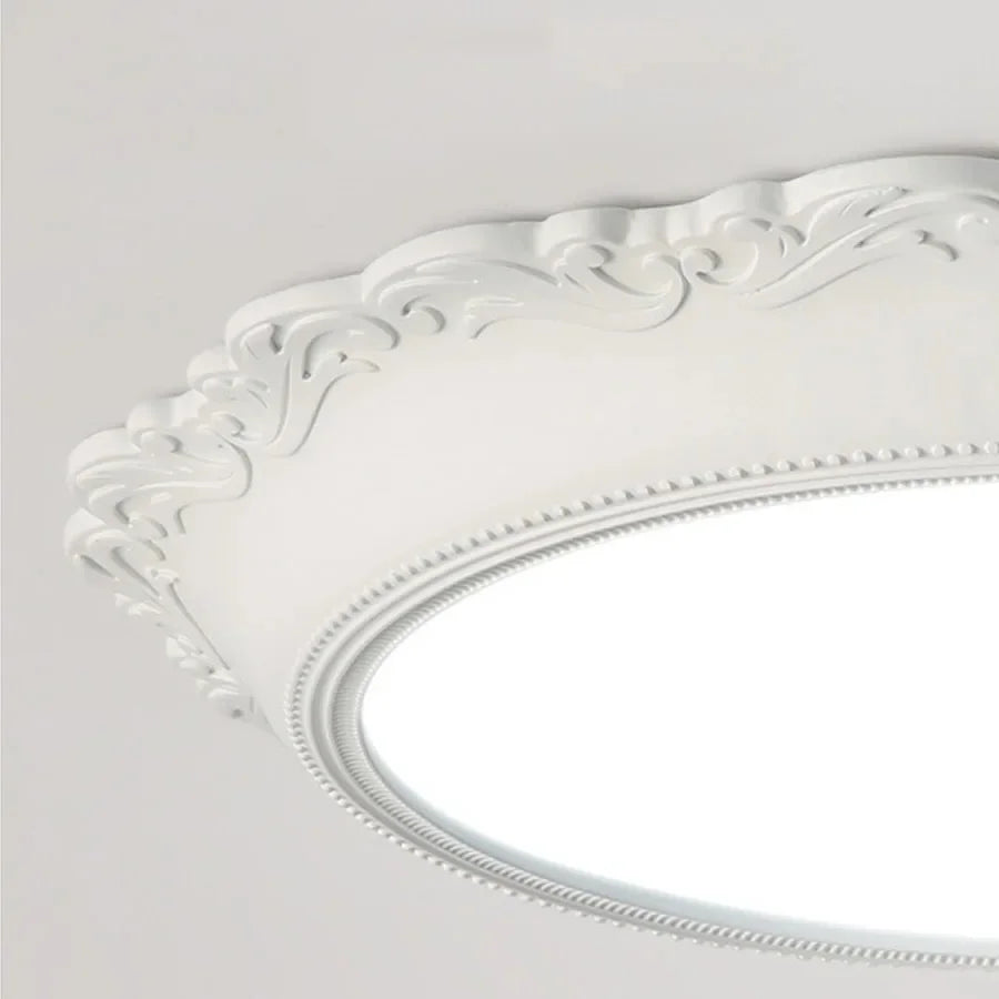 European Style Round LED Ceiling Lamp for Bedroom