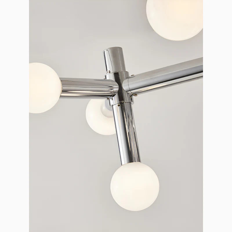 Alcobendas | Chandelier in the Shape of a Glass Ball in a Bauhaus Style for Living Room
